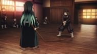 Muichiro's training in Demon Slayer (Image via Ufotable)